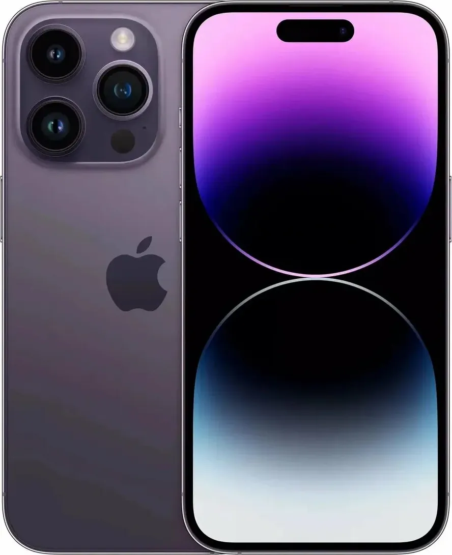 Смартфон восстановленный Apple iPhone 14 Pro 128Gb Rostock грейд А (фиолетовый)